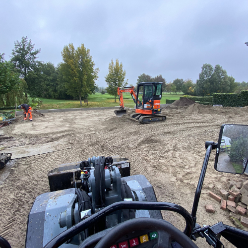 BVZ Bestratingsmaterialen - Diensten - Grondwerk